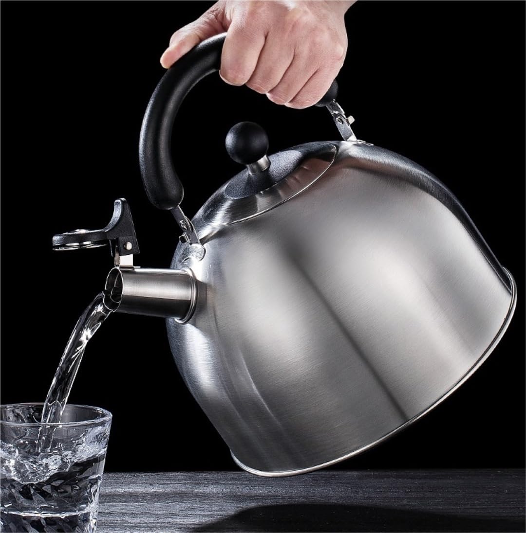 Amazon | やかん ヤカン 304 ステンレス鋼笛吹ケトルコンロ